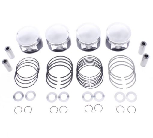 Picture of Mercedes M102.962 - Special made JE pistons - With skirt coating