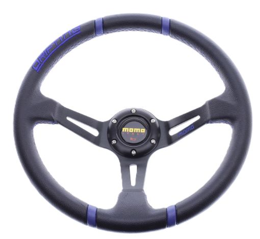Picture of Momo Style Sport Steering Wheel – Blue