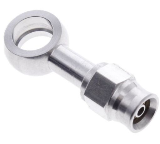 Picture of Straight Banjo; I.D. 10.2mm, thickness 12.2mm, - AN3 PTFE hose