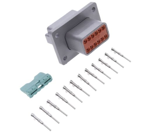 Picture of Firewall Connector 12 Pins – Incl. Pins (Male)
