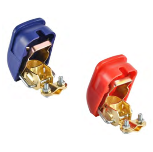 Picture of Quick Release Battery Clamp red / blue