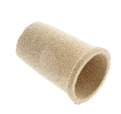 Picture of 30 micron magnetic filter element bronze