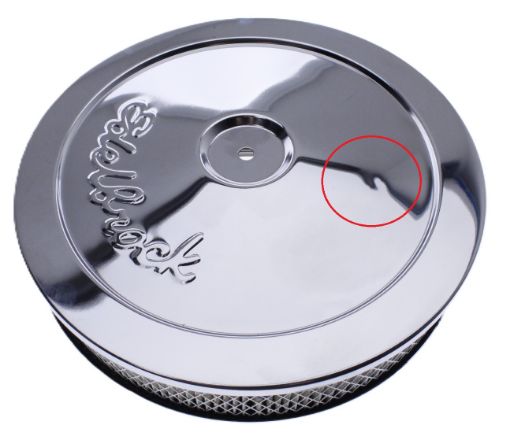 Picture of SCRATCH AND DENT - Edelbrock Pro-Flo Series Air Cleaners 1208