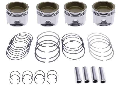 Picture of JE-Pistons Custom Volvo 1.7L 8V - B18FT - Turbo - 8.5:1 - 81.50mm - Set of 4