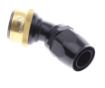 Picture of 45° Quick Connect Hose Ends -Black/Gold - AN20