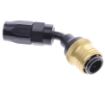 Picture of 45° Quick Connect Hose Ends -Black/Gold - AN4