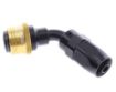 Picture of 60° Quick Connect Hose Ends -Black/Gold - AN6