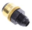 Picture of AN male quick connect adapter -Black/Gold - AN8