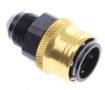 Picture of AN male quick connect adapter -Black/Gold - AN8