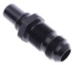 Picture of AN Bulkhead to Male quick connect - Black - AN12