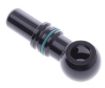 Picture of M10 Banjo to Quick Connect - Black - AN8