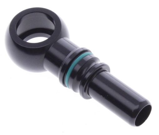 Picture of M12 Banjo to Quick Connect - Black - AN6
