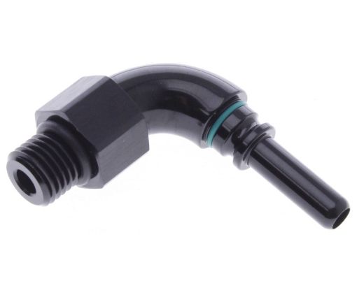 Picture of 90° AN4 - AN4 O-ring (7/16"x20 SAE UNF) - Black