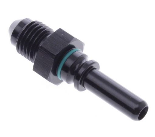 Picture of AN male to Male quick connect adapter -Black - AN4