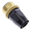 Picture of Straight Quick Connect Hose Ends -Black/Gold - AN16