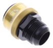 Picture of AN male quick connect adapter -Black/Gold - AN16