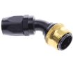 Picture of 45° Quick Connect Hose Ends -Black/Gold - AN12