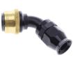 Picture of 60° PTFE Quick Connect Hose Ends -Black/Gold - AN12