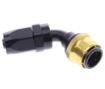 Picture of 60° Quick Connect Hose Ends -Black/Gold - AN8