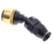 Picture of 30° PTFE Quick Connect Hose Ends -Black/Gold - AN8