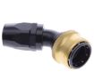 Picture of 45° Quick Connect Hose Ends -Black/Gold - AN16