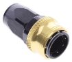 Picture of Straight Quick Connect Hose Ends -Black/Gold - AN12