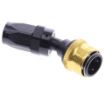 Picture of 30° Quick Connect Hose Ends -Black/Gold - AN8