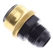 Picture of AN male quick connect adapter -Black/Gold - AN12