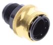 Picture of AN male quick connect adapter -Black/Gold - AN12