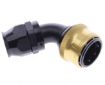 Picture of 60° PTFE Quick Connect Hose Ends -Black/Gold - AN16