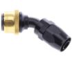 Picture of 45° Quick Connect Hose Ends -Black/Gold - AN10