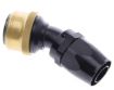 Picture of 30° Quick Connect Hose Ends -Black/Gold - AN16