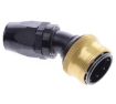 Picture of 30° Quick Connect Hose Ends -Black/Gold - AN16