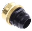 Picture of AN male quick connect adapter -Black/Gold - AN20