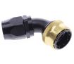 Picture of 60° Quick Connect Hose Ends -Black/Gold - AN20