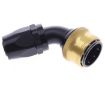 Picture of 60° Quick Connect Hose Ends -Black/Gold - AN16