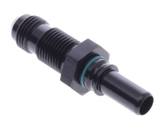 Picture of AN Bulkhead to Male quick connect - Black - AN6