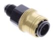 Picture of AN male quick connect adapter -Black/Gold - AN4