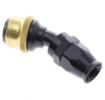 Picture of 30° PTFE Quick Connect Hose Ends -Black/Gold - AN10