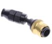 Picture of 30° PTFE Quick Connect Hose Ends -Black/Gold - AN4