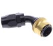 Picture of 60° Quick Connect Hose Ends -Black/Gold - AN10