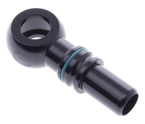 Picture of M12 Banjo to Quick Connect - Black - AN8