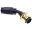 Picture of 45° Quick Connect Hose Ends -Black/Gold - AN6