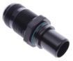 Picture of AN Bulkhead to Male quick connect - Black - AN16
