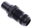 Picture of AN Bulkhead to Male quick connect - Black - AN16