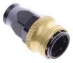Picture of Straight PTFE Quick Connect Hose Ends -Black/Gold - AN10