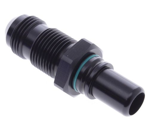 Picture of AN Bulkhead to Male quick connect - Black - AN10