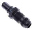 Picture of AN Bulkhead to Male quick connect - Black - AN10