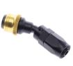 Picture of 30° Quick Connect Hose Ends -Black/Gold - AN6