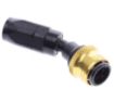 Picture of 30° Quick Connect Hose Ends -Black/Gold - AN6